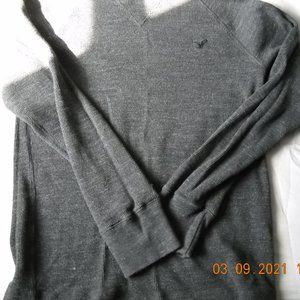 Men's American Eagle Grey Large Thermal Shirt